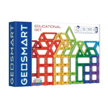 GeoSmart - Магнитный конструктор 100 шт.