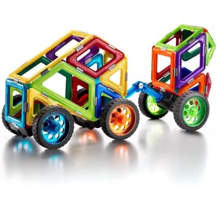GeoSmart - Магнитный конструктор Space Truck 42 шт.