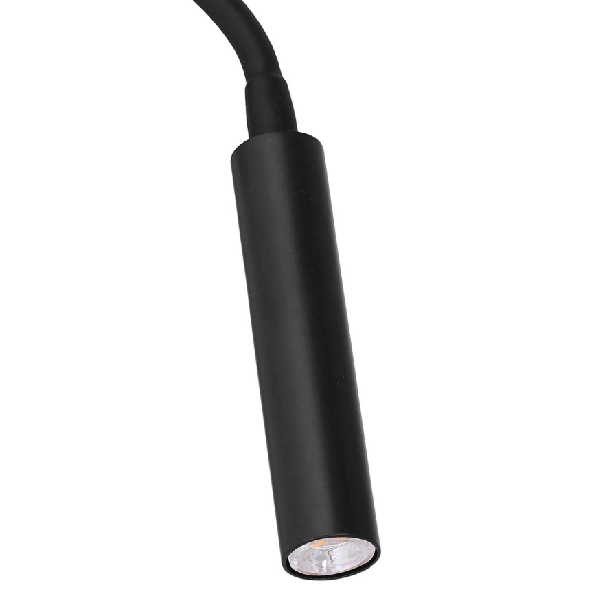 Гибкая настольная лампа ARDEN 1xG9/8W/230V черная