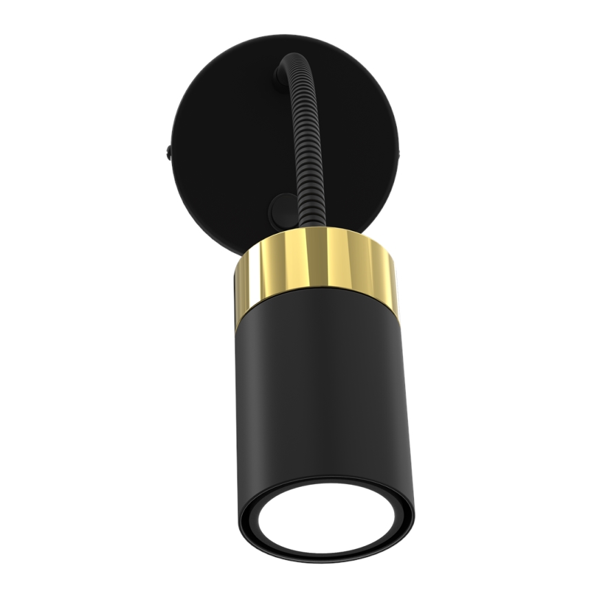 Гибкая настольная лампа JOKER 1xGU10/8W/230V черный/золотой