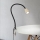 Гибкая настольная лампа с зажимом DOTTY 1xGU10/10W/230V бежевый/чёрный