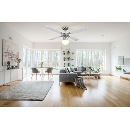 Globo - Стельовий вентилятор 1xE27/60W/230V