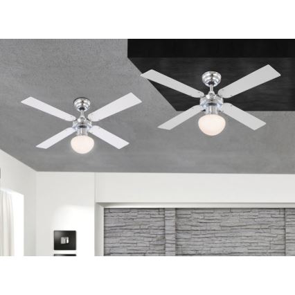 Globo - Стельовий вентилятор 1xE27/60W/230V