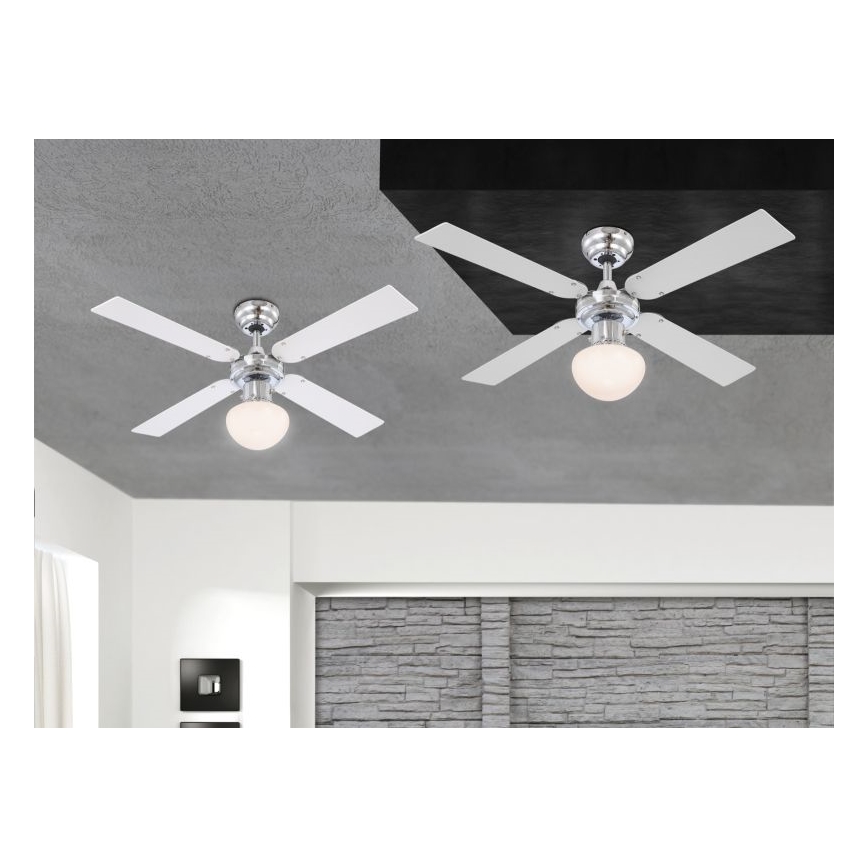 Globo - Стельовий вентилятор 1xE27/60W/230V