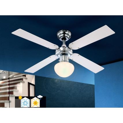 Globo - Стельовий вентилятор 1xE27/60W/230V