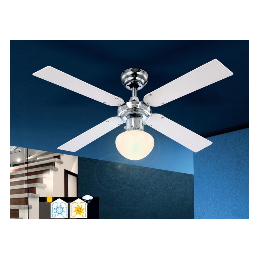 Globo - Стельовий вентилятор 1xE27/60W/230V