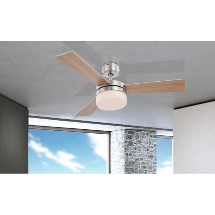 Globo - Стельовий вентилятор 2xE14/40W/230V