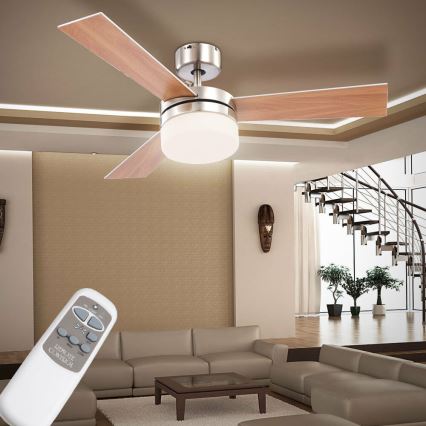 Globo - Стельовий вентилятор 2xE14/40W/230V