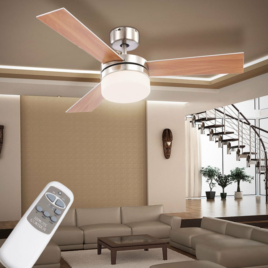 Globo - Стельовий вентилятор 2xE14/40W/230V