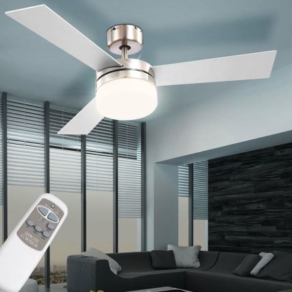 Globo - Стельовий вентилятор 2xE14/40W/230V