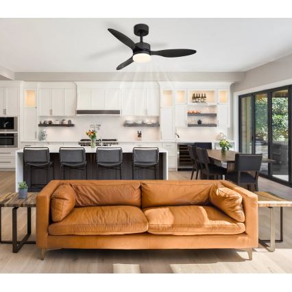 Globo - Светодиодный потолочный вентилятор с регулированием яркости LED/20W/230V 2700-6500K + дистанционное управление