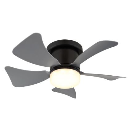 Globo - Светодиодный потолочный вентилятор с регулированием яркости LED/10W/230V 3000-6500K серый + дистанционное управление