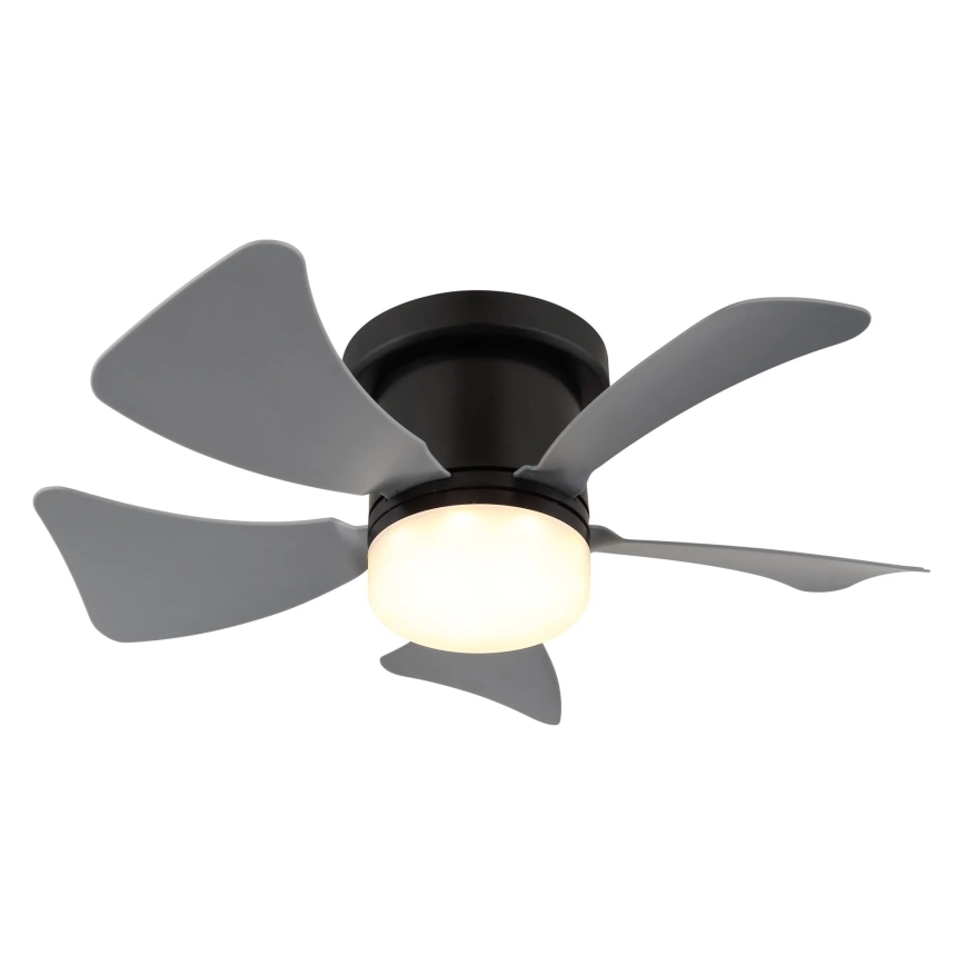 Globo - Светодиодный потолочный вентилятор с регулированием яркости LED/10W/230V 3000-6500K серый + дистанционное управление