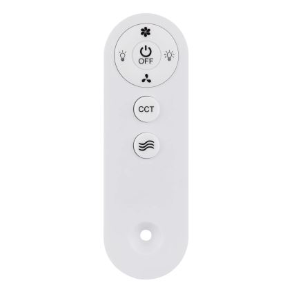 Globo - Світлодіодний стельовий вентилятор з регулюванням яскравості LED/10W/230V 3000-6500K білий + пульт дистанційного керування