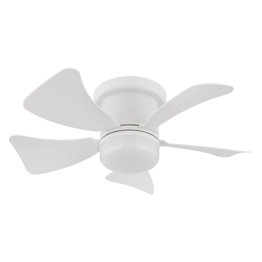 Globo - LED стельовий вентилятор з регулюванням яскравості LED/10W/230V 3000-6500K білий + дистанційне керування