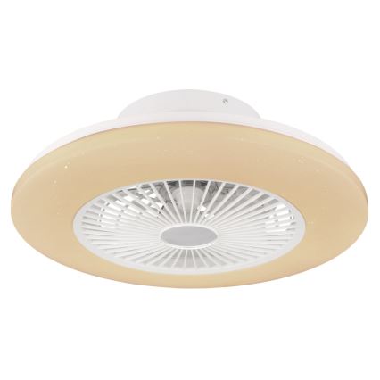 Globo - Стельовий LED світильник з вентилятором та регулюванням яскравості LED/30W/230V 3000-6500K + дистанційне керування