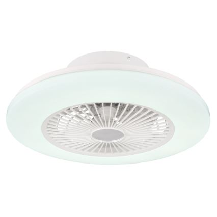 Globo - Стельовий LED світильник з вентилятором та регулюванням яскравості LED/30W/230V 3000-6500K + дистанційне керування