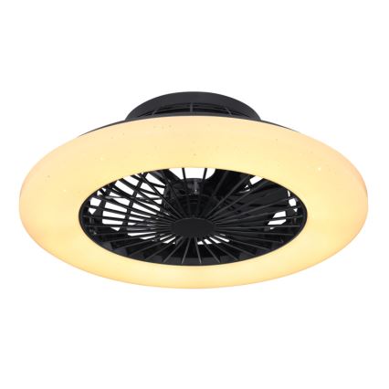Globo - Стельовий LED світильник з вентилятором та регулюванням яскравості LED/30W/230V 3000-6500K + дистанційне керування