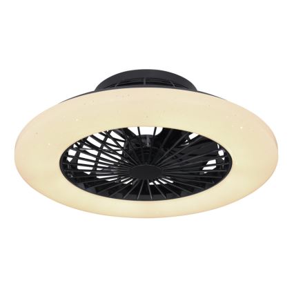 Globo - Стельовий LED світильник з вентилятором та регулюванням яскравості LED/30W/230V 3000-6500K + дистанційне керування