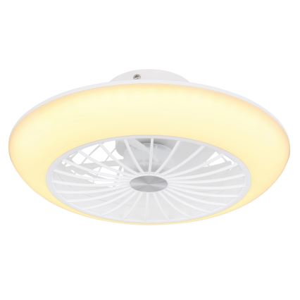 Globo 03632W - Стельовий LED світильник з вентилятором LAFEE LED/18W/230V