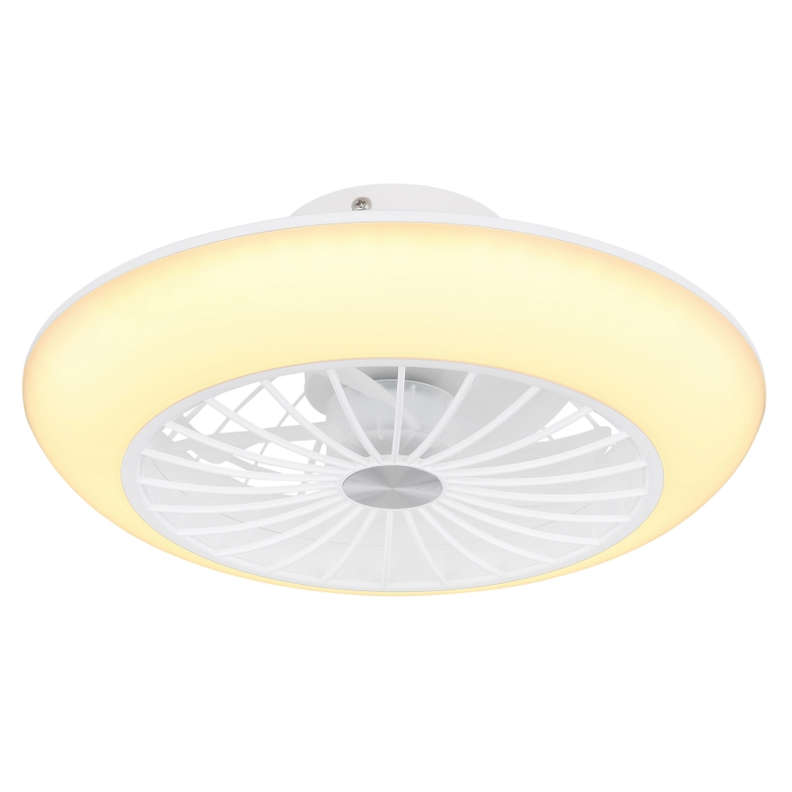 Globo 03632W - Стельовий LED світильник з вентилятором LAFEE LED/18W/230V