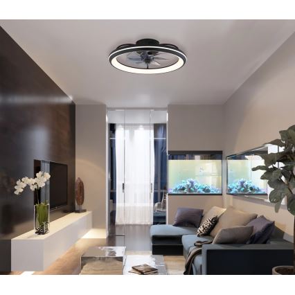 Globo - Светодиодный потолочный вентилятор с регулированием яркости LED/40W/230V 3000-6500K + дистанционное управление