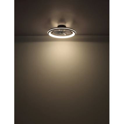 Globo - Светодиодный потолочный вентилятор с регулированием яркости LED/40W/230V 3000-6500K + дистанционное управление