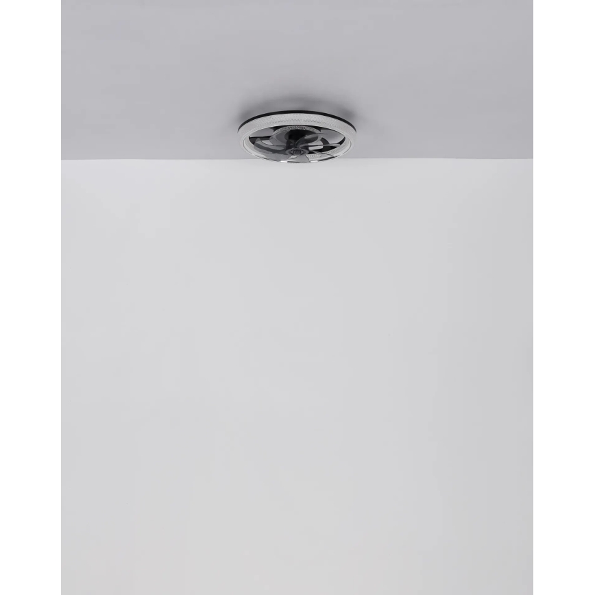 Globo - Світлодіодний стельовий вентилятор з регулюванням яскравості LED/30W/230V 2700-6000K + пульт дистанційного керування