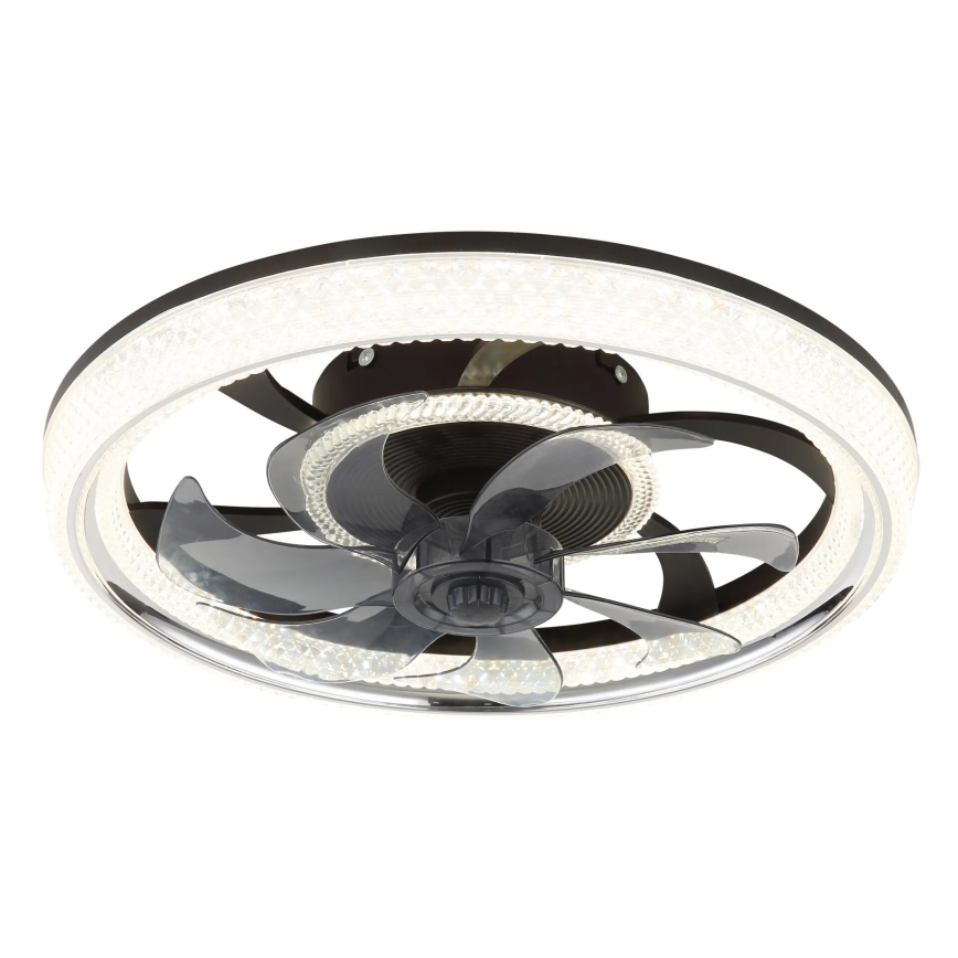 Globo - Светодиодный потолочный вентилятор с регулированием яркости LED/30W/230V 2700-6000K + дистанционное управление