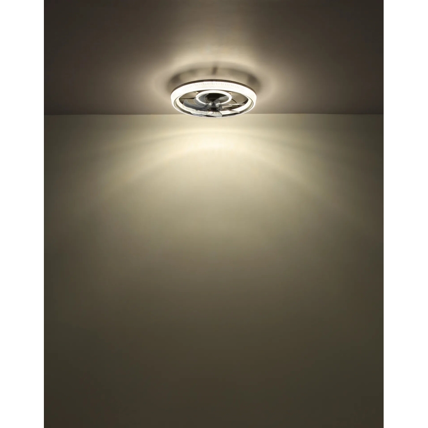 Globo - Світлодіодний регульований стельовий вентилятор LED/30W/230V 2700-6000K + дистанційне керування