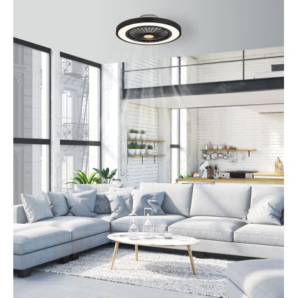 Globo - Светодиодный потолочный вентилятор с регулированием яркости LED/45W/230V 3000-6500K + дистанционное управление