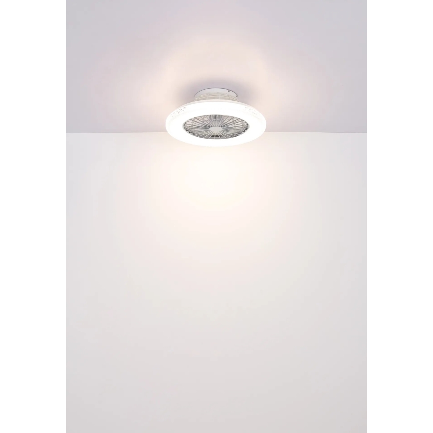 Globo - Светодиодный потолочный вентилятор с регулированием яркости LED/40W/230V 3000-6500K + дистанционное управление