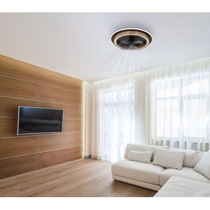 Globo - светодиодный диммируемый потолочный вентилятор LED/32W/230V 2700-6500K + пульт дистанционного управления