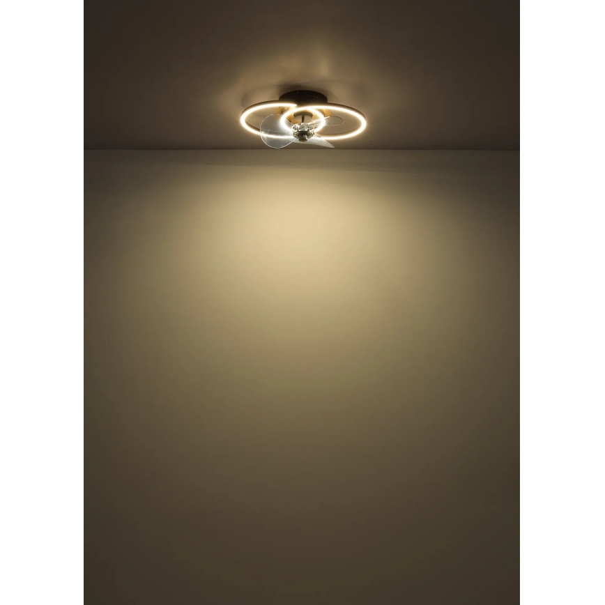 Globo - Светодиодный потолочный вентилятор с регулированием яркости LED/24W/230V 2700-6500K + дистанционное управление