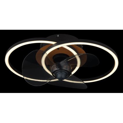 Globo - Светодиодный потолочный вентилятор с регулированием яркости LED/24W/230V 2700-6500K + дистанционное управление