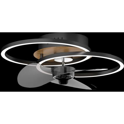 Globo - Светодиодный потолочный вентилятор с регулированием яркости LED/24W/230V 2700-6500K + дистанционное управление