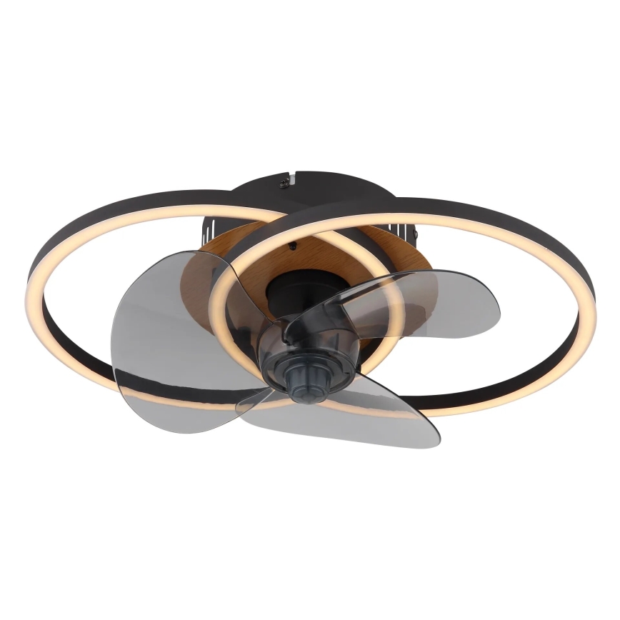 Globo - Светодиодный регулируемый потолочный вентилятор LED/24W/230V 2700-6500K + дистанционное управление