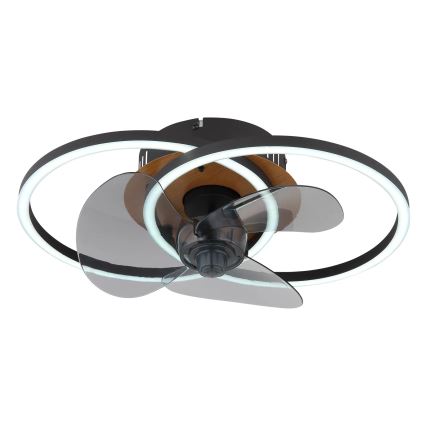 Globo - Светодиодный регулируемый потолочный вентилятор LED/24W/230V 2700-6500K + дистанционное управление