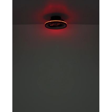 Globo - LED RGB Стельовий вентилятор з регулюванням яскравості LED/40W/230V 2700-6500K + пульт дистанційного керування
