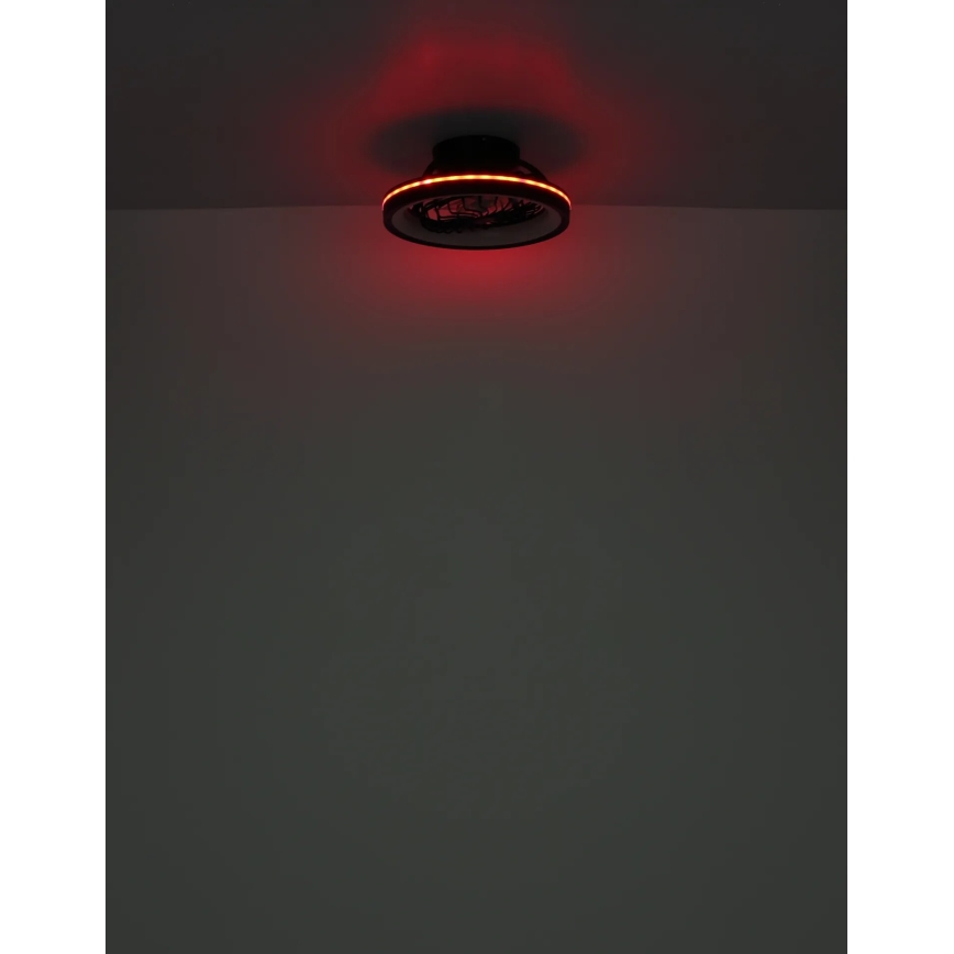 Globo - LED RGB Стельовий вентилятор з регулюванням яскравості LED/40W/230V 2700-6500K + пульт дистанційного керування