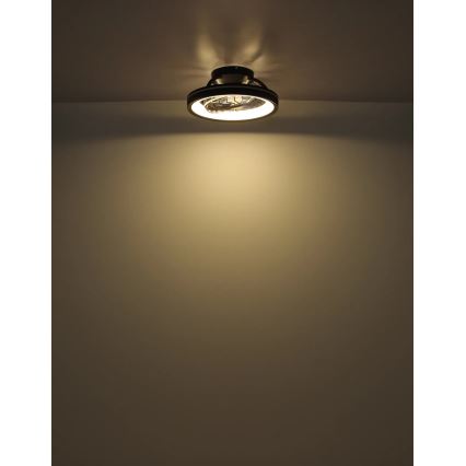Globo - LED RGB Стельовий вентилятор з регулюванням яскравості LED/40W/230V 2700-6500K + пульт дистанційного керування