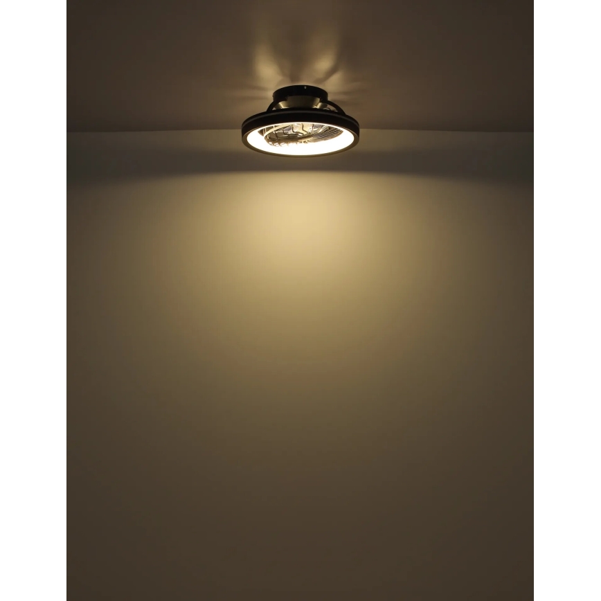 Globo - LED RGB Стельовий вентилятор з регулюванням яскравості LED/40W/230V 2700-6500K + пульт дистанційного керування