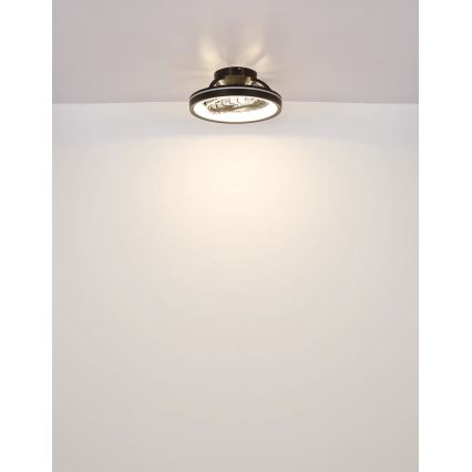 Globo - LED RGB Стельовий вентилятор з регулюванням яскравості LED/40W/230V 2700-6500K + пульт дистанційного керування