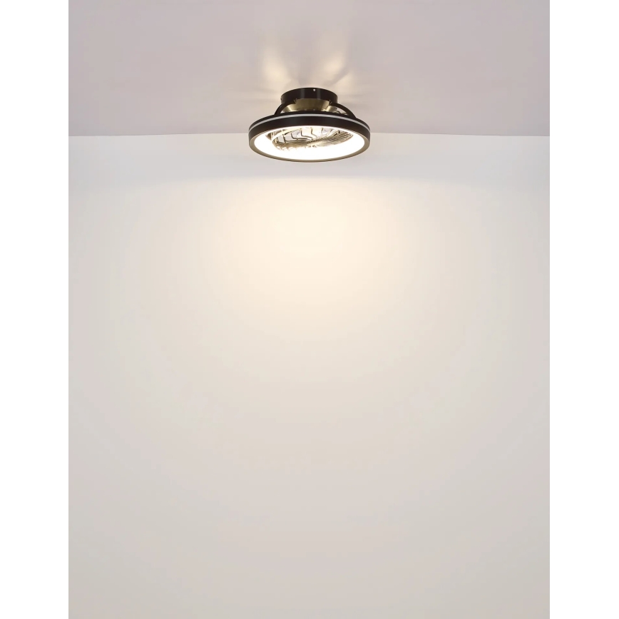 Globo - LED RGB Стельовий вентилятор з регулюванням яскравості LED/40W/230V 2700-6500K + пульт дистанційного керування