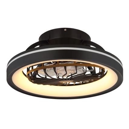 Globo - LED RGB Стельовий вентилятор з регулюванням яскравості LED/40W/230V 2700-6500K + пульт дистанційного керування