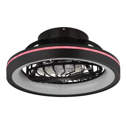 Globo - LED RGB Стельовий вентилятор з регулюванням яскравості LED/40W/230V 2700-6500K + пульт дистанційного керування