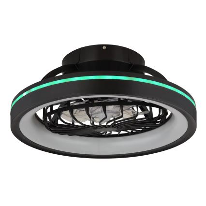 Globo - LED RGB Стельовий вентилятор з регулюванням яскравості LED/40W/230V 2700-6500K + пульт дистанційного керування