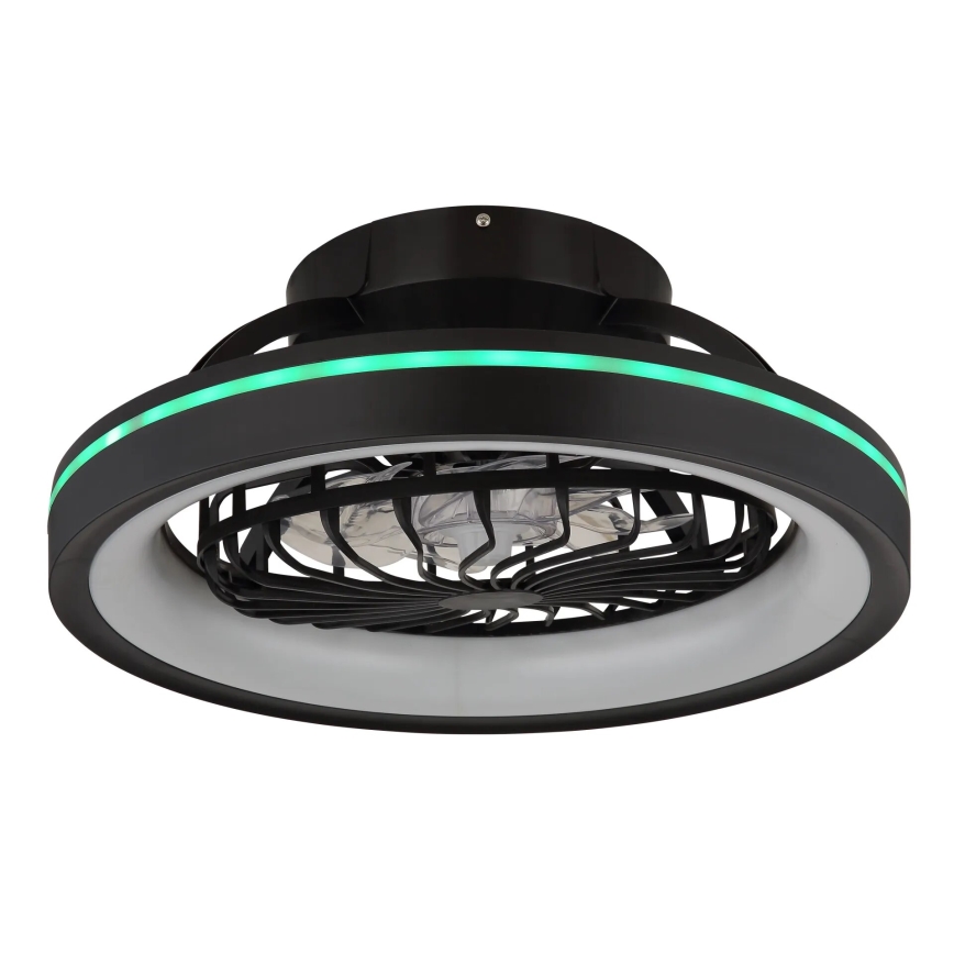 Globo - LED RGB Стельовий вентилятор з регулюванням яскравості LED/40W/230V 2700-6500K + пульт дистанційного керування