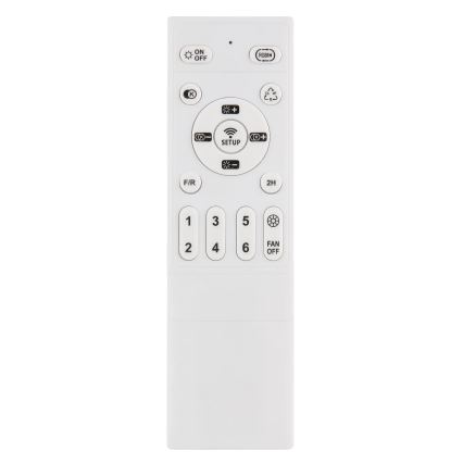 Globo - LED RGB Стельовий вентилятор з регулюванням яскравості LED/40W/230V 2700-6500K + пульт дистанційного керування