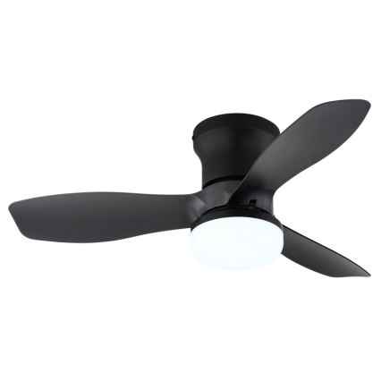 Globo - Регульований стельовий вентилятор з LED/15 Вт/230 В 2700-6500 К, чорний + дистанційне керування